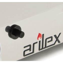 Plancha a gas ARILEX en acero laminado de 6 mm con medidas 410x457x240h mm 40PGL