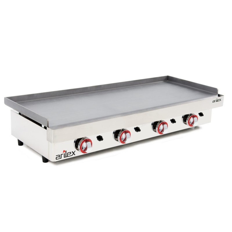 Gas Griddle 6 mm. thick with measures 1210x457x240h mm 120PGL
