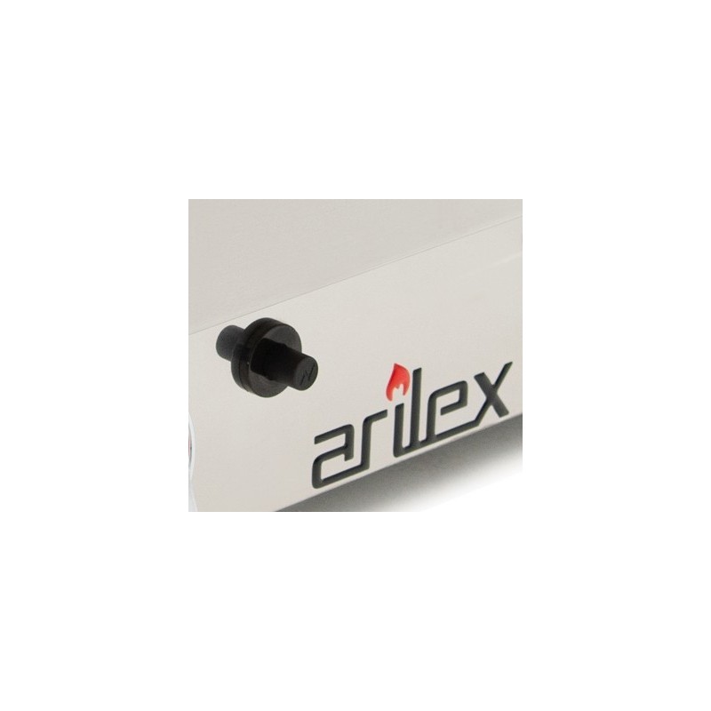 Plancha a gas ARILEX serie DUO (80 laminado + 40 laminado) con medidas con medidas 1210x457x265h mm 8040PGLL