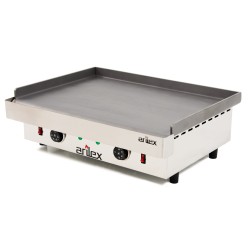 ARILEX electric griddle in 6 mm laminated steel with measures 610x457x240h mm 60PEL