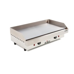 ARILEX electric griddle in 6 mm rectified steel with measures  810x457x240h mm 80PER