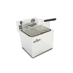 12L  and 4,5kW Monofasic EVOLUTION Electric Fryer with Contactor and Without Tap EVO12