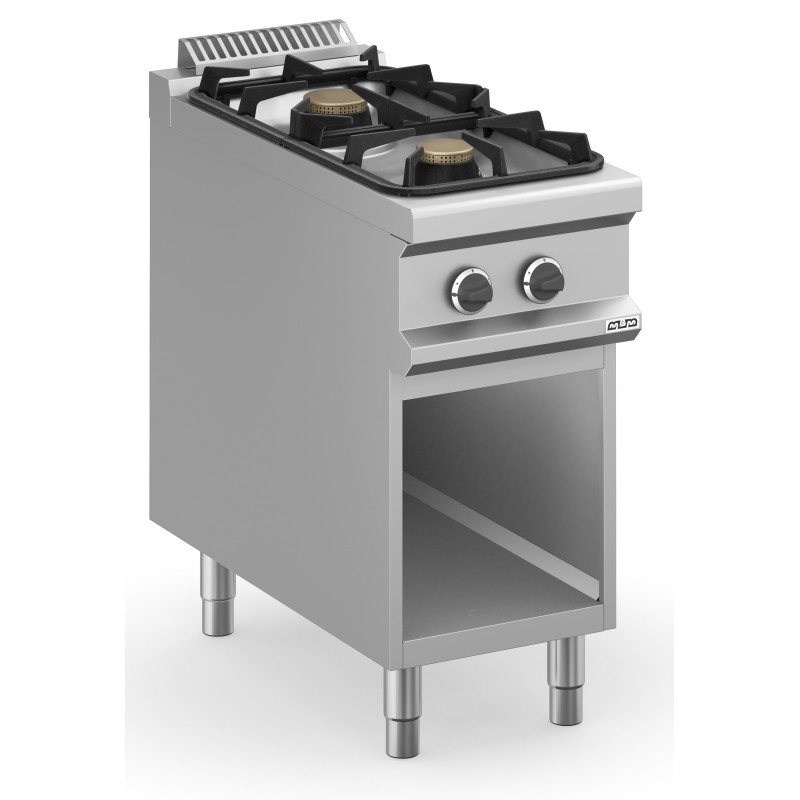 Cocina a gas 2 fuegos 2x5,5 Kw con Mueble MFB94AXXS MAGISTRA PLUS 900