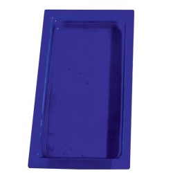Cubeta cristal color azul GN1/3-40 mm GN-AZ